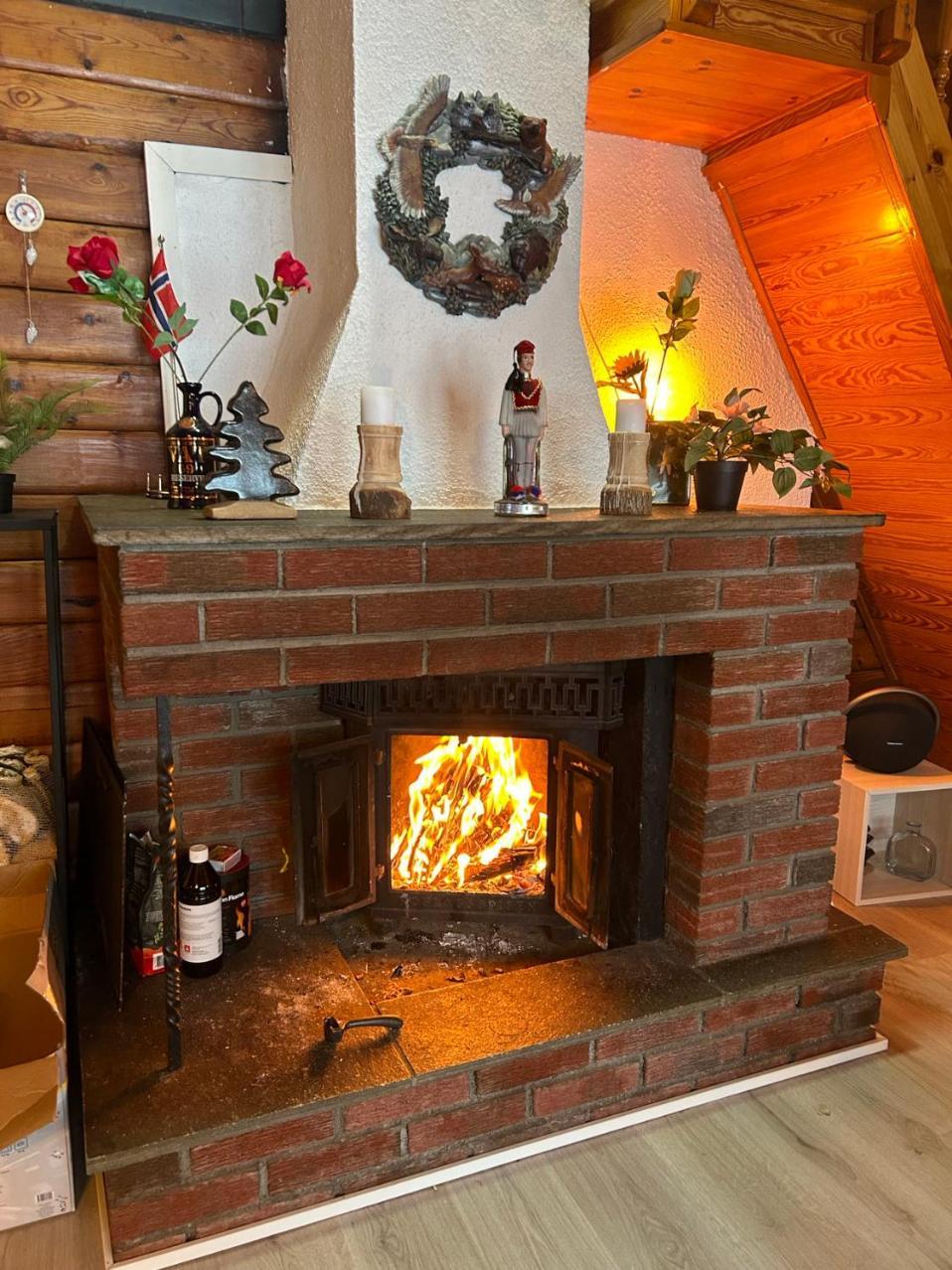Beautiful Cabin By Mjosa. Βίλα Stange Εξωτερικό φωτογραφία